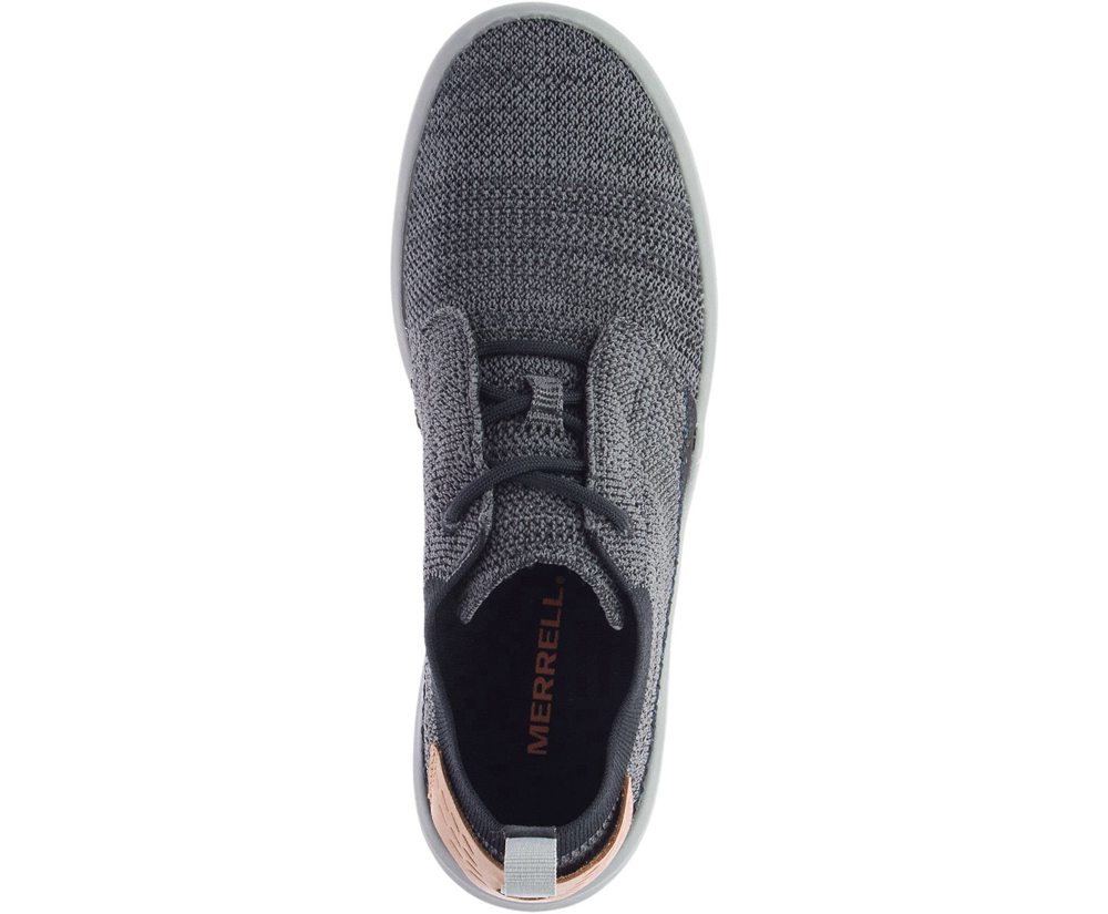 Merrell Sneakers Black - Gridway - Mens 57SUXFMIP